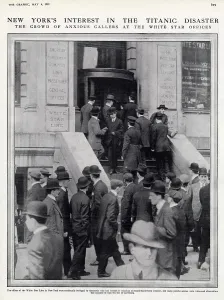 Aug21: New York's interest in the Titanic disaster