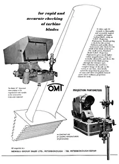 Newall: Newall OMT Projection Pantometer