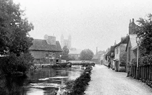 Newbury: Newbury Canal early 1900s