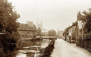 Newbury: Newbury Canal early 1900's