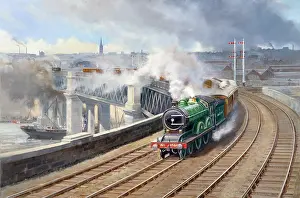 Scotsman: Newcastle with Flying Scotsman Train