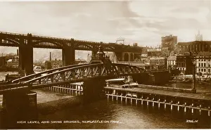Girder: Newcastle - Swing Bridge and High Level Bridge