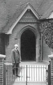 Schoolmaster: Newdigate, School Entrance 1906