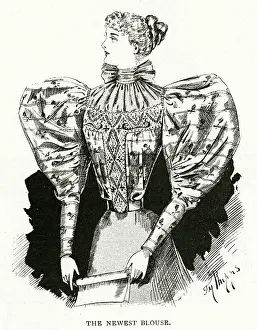 Puffed: Newest blouse 1895