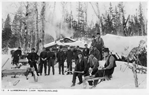 Lumberjacks: Newfoundland, Canada - Lumberman's Camp