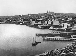 Jetties: Newfoundland, Canada - St. Johns from the Harbour Mouth