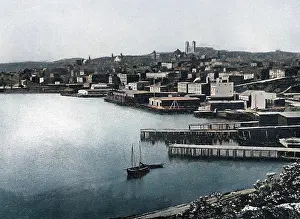 Jetties: Newfoundland, Canada - St. Johns from the Harbour Mouth