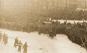 Horrific: The Newfoundland Sealing Disaster - The Crowd waits