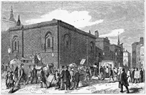 Newgate: Newgate Prison in the mid-19th century