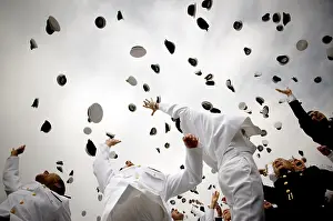 Academies: Newly commissioned Navy ensigns and Marine ?