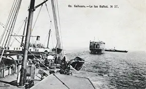The Philip E Robinson Collection: The newly-launched Baikal under tow