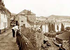 Newlyn: Newlyn Harbour early 1900's