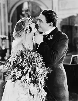 Tenderness: Newlywed couple