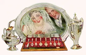 Cutlery: Newlyweds Silver Set