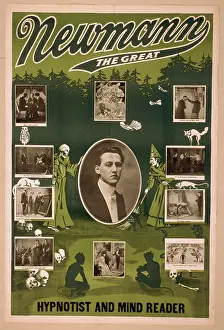 C1916: Newmann the Great hypnotist and mind reader