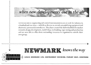 Newmark: Newmark Instruments, Controls & Flight Systems