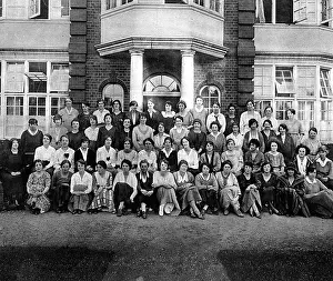 Lacrosse: Newnham College: third year students, 1921