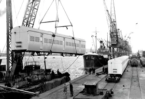 Gwent: Newport, Floating Crane c1955