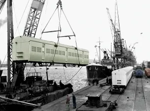 Gwent: Newport, Floating Crane c1955