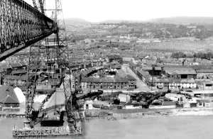 Gwent: Newport, view from Transporter Bridge c1950