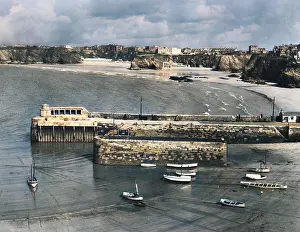Fromcolourisedpic: NEWQUAY, CORNWALL 1950S