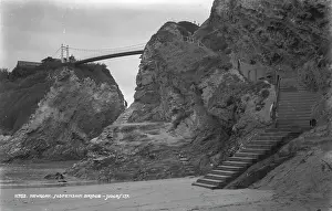 Suspension: Newquay Suspension Bridge
