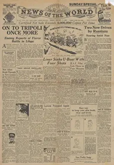 Salsk: News Of The World - Red Army advance on Eastern Front