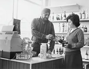 Shopkeeper: NEWSAGENT 1980S