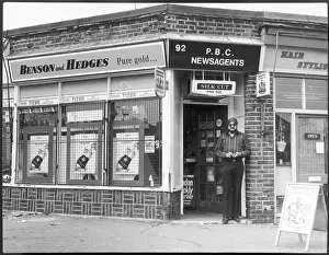 Hedges: NEWSAGENT/OWNER 1980S