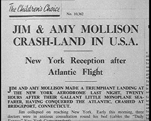 Mollison: Newspaper Article with Headline Reading - Jim
