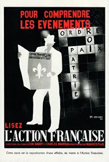 The Michael Diamond Collection: Newspaper, L'Action Francaise