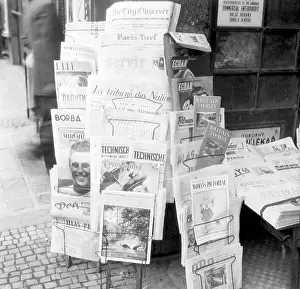 Vinatge: Newspaper - Prague