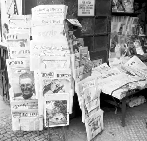 Newsstand: Newspaper - Prague