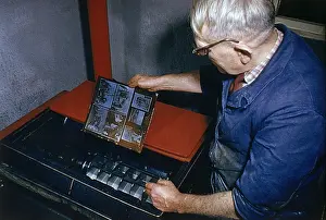 Inserting: Newspaper production