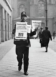 Topic: Newspaper to the Reichstag fire process, 1933