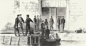 Violation: Newspaper report of the detention of Confederate