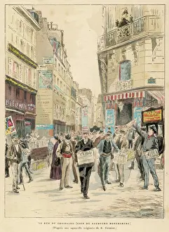 Faubourg: NEWSPAPER SELLERS, PARIS