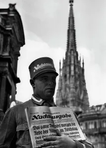 Offers: Newspaper vendor in Vienna