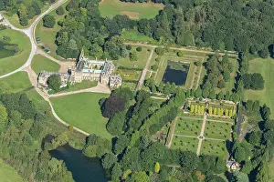 Newstead: Newstead Abbey Augustinian Priory and formal gardens