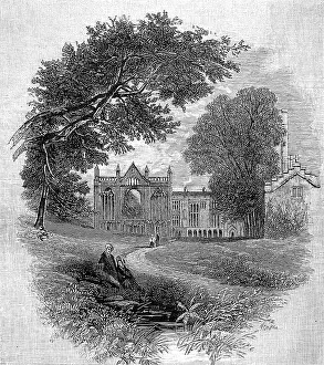 Newstead: Newstead Abbey, c.1820