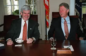 Gingrich: Newt Gingrich & Bill Clinton