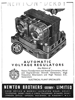 Regulators: Newton-Derby Generators Voltage Regulators