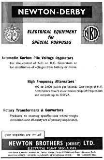 Voltage: Newton-Derby Generators Voltage Regulators
