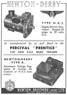 Regulators: Newton-Derby Generators Voltage Regulators