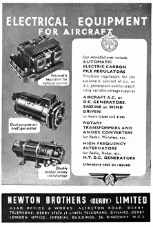 Regulators: Newton-Derby Generators Voltage Regulators