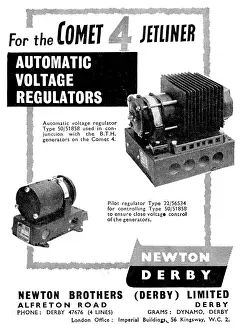 Regulators: Newton-Derby Generators Voltage Regulators