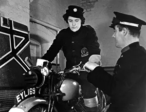 NFS dispatch rider training, WW2