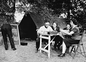 Northwood: NFS firefighters at a training camp, WW2