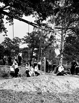 Northwood: NFS firefighters at a training camp, WW2