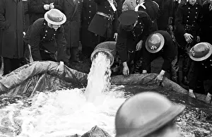 Nationalised: NFS - Home Office hose tests at Wimbledon, WW2
